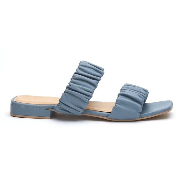 Coconuts No Lies Ruched Sandal Size 9 - Picture 4 of 8